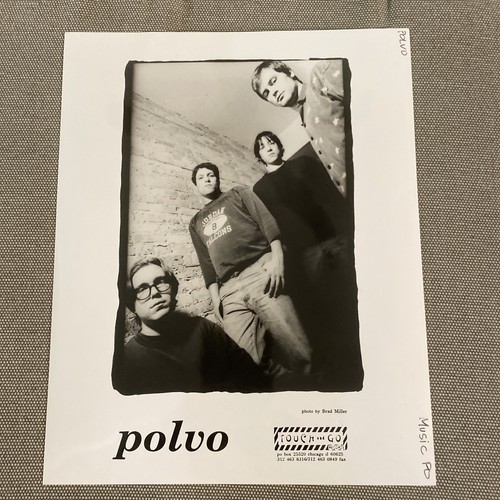 Polvo press photo 8x10 - photo, 8x10”.